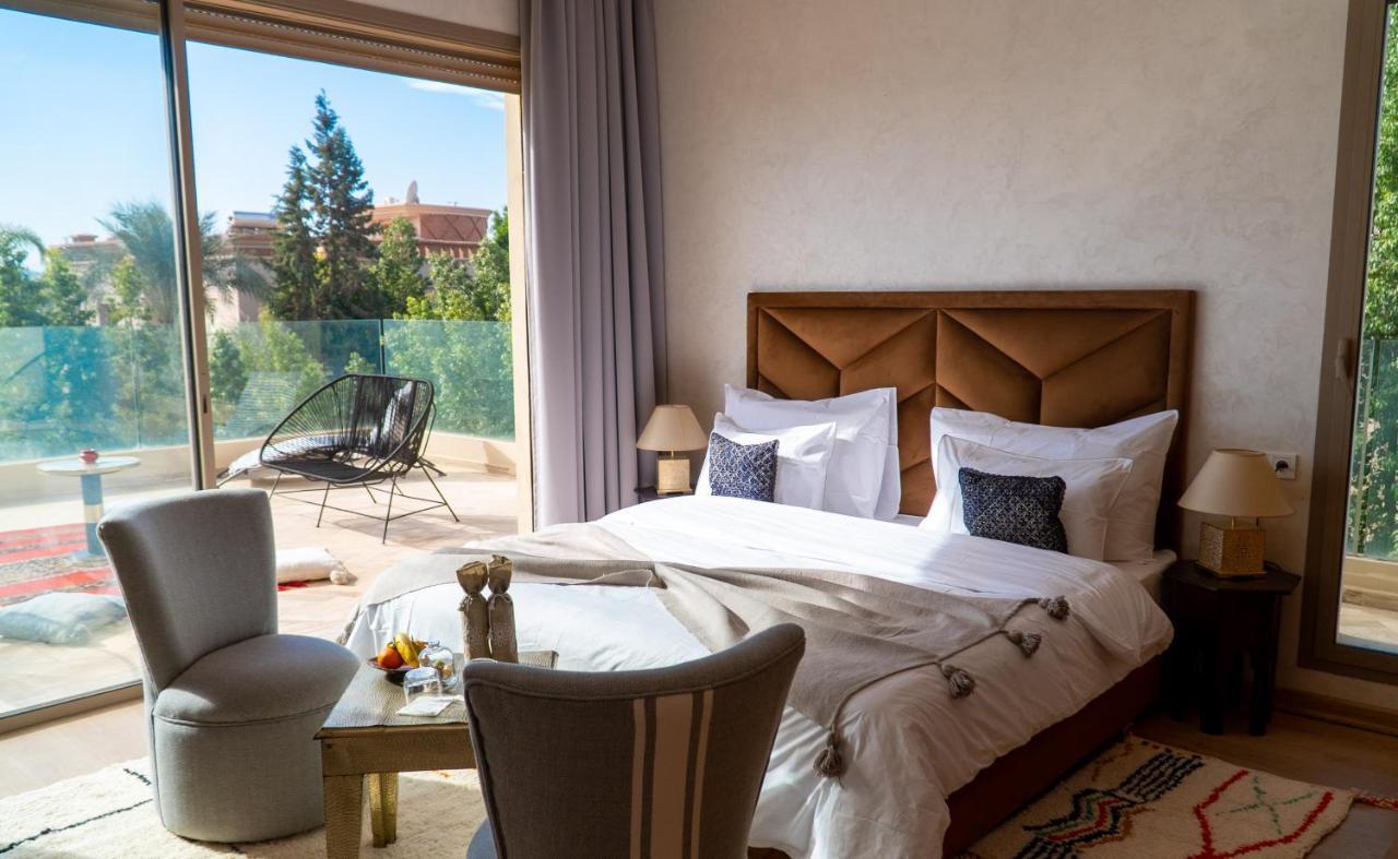 Riad Villa Saphir & Spa Marrakesch Exterior foto