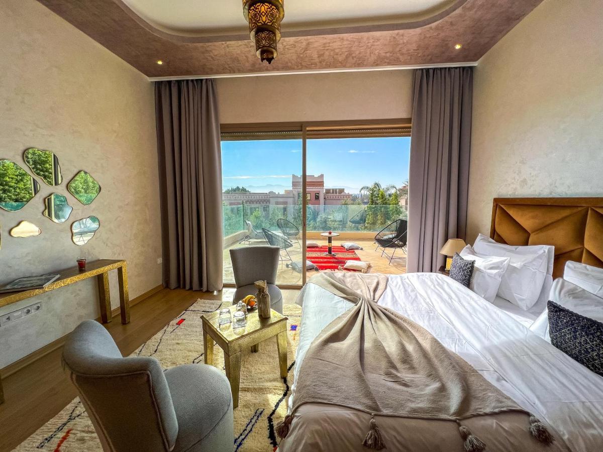 Riad Villa Saphir & Spa Marrakesch Exterior foto