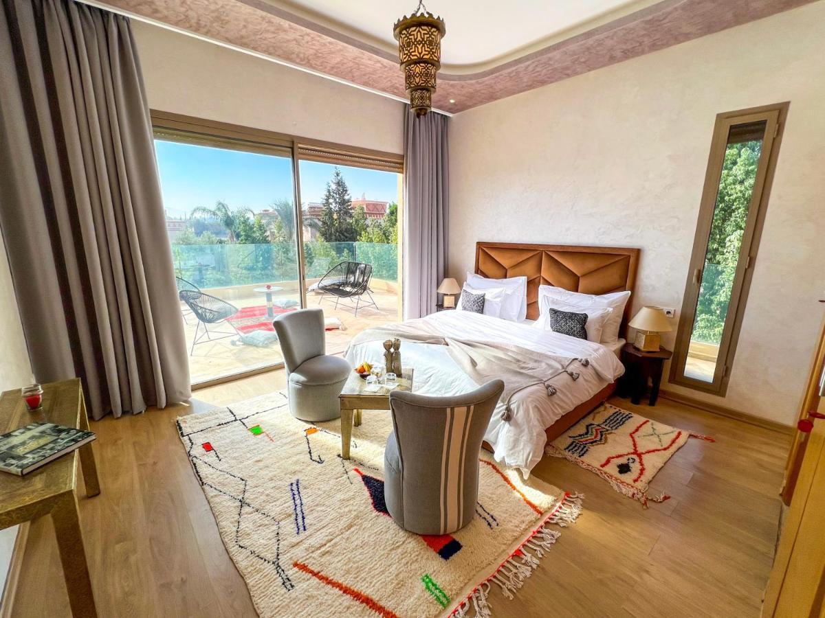 Riad Villa Saphir & Spa Marrakesch Exterior foto