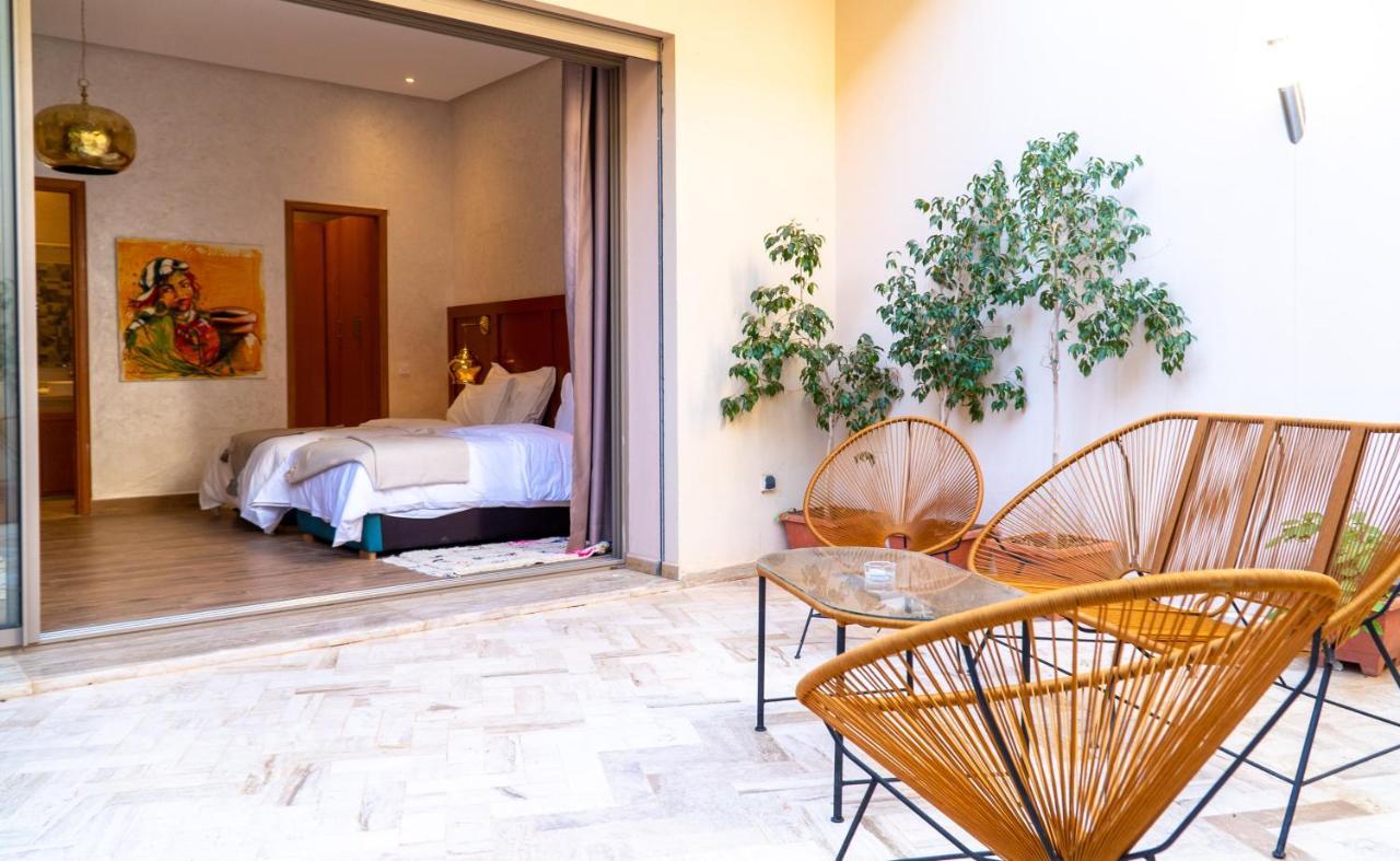 Riad Villa Saphir & Spa Marrakesch Exterior foto